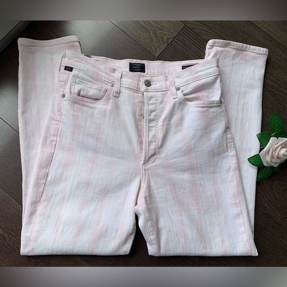 Citizens of Humanity Olivia Crop High Rise Slim Jeans